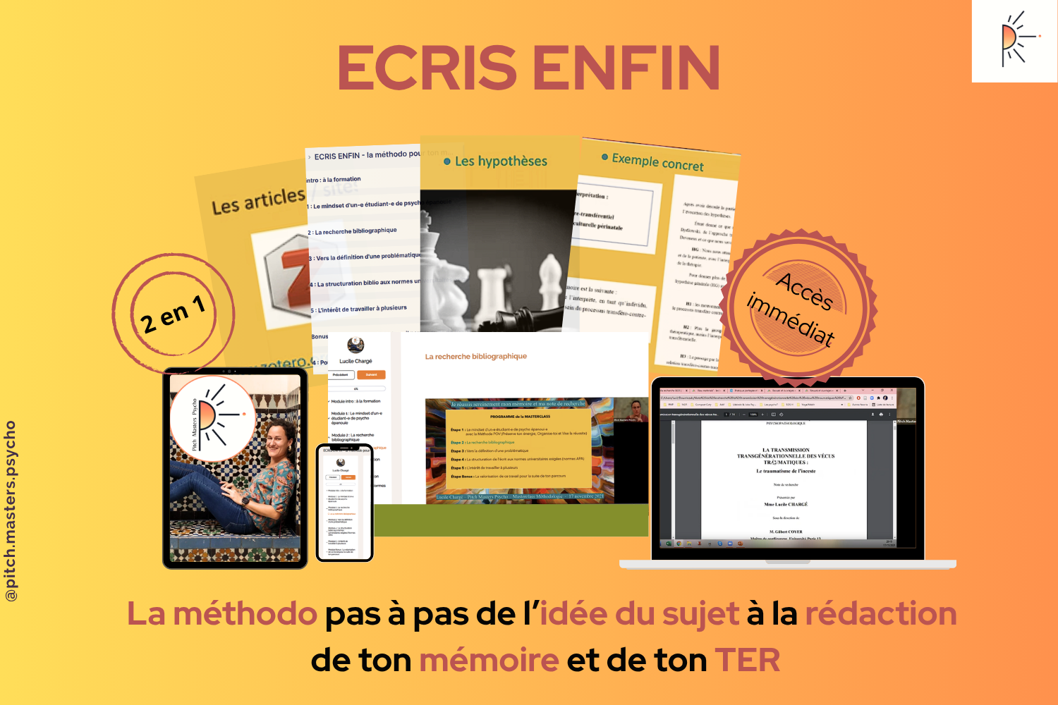 Ecris Enfin